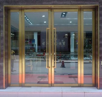 室外断桥铝肯德基门 室外断桥铝肯德基门