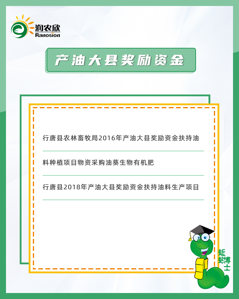 产油大县奖励资金