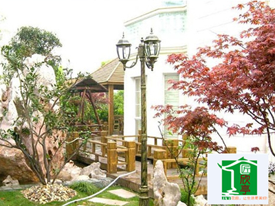 青岛别墅花园设计
