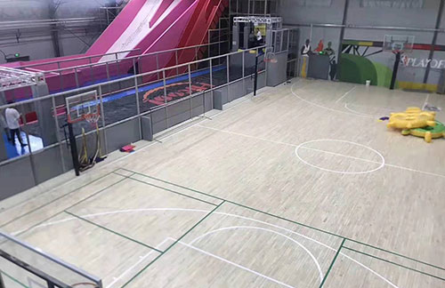 北京朝阳室内篮球场木地板