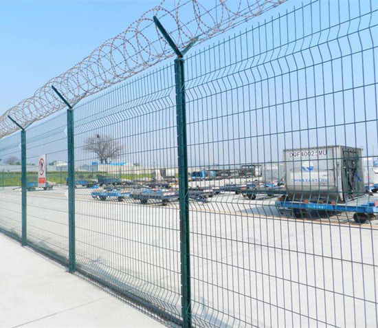 桃型柱型机场护栏 桃型柱型机场护栏