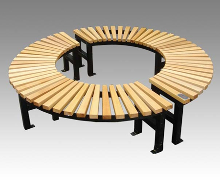 克拉瑪依公園圍椅設計