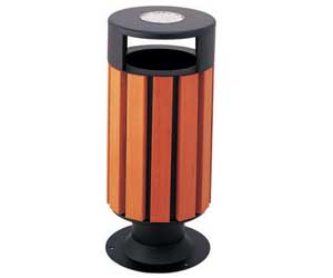 克拉瑪依銷售鋼木垃圾桶設計